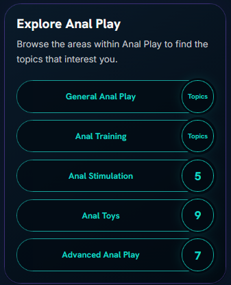 choose subcategory