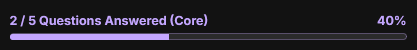 progress bar