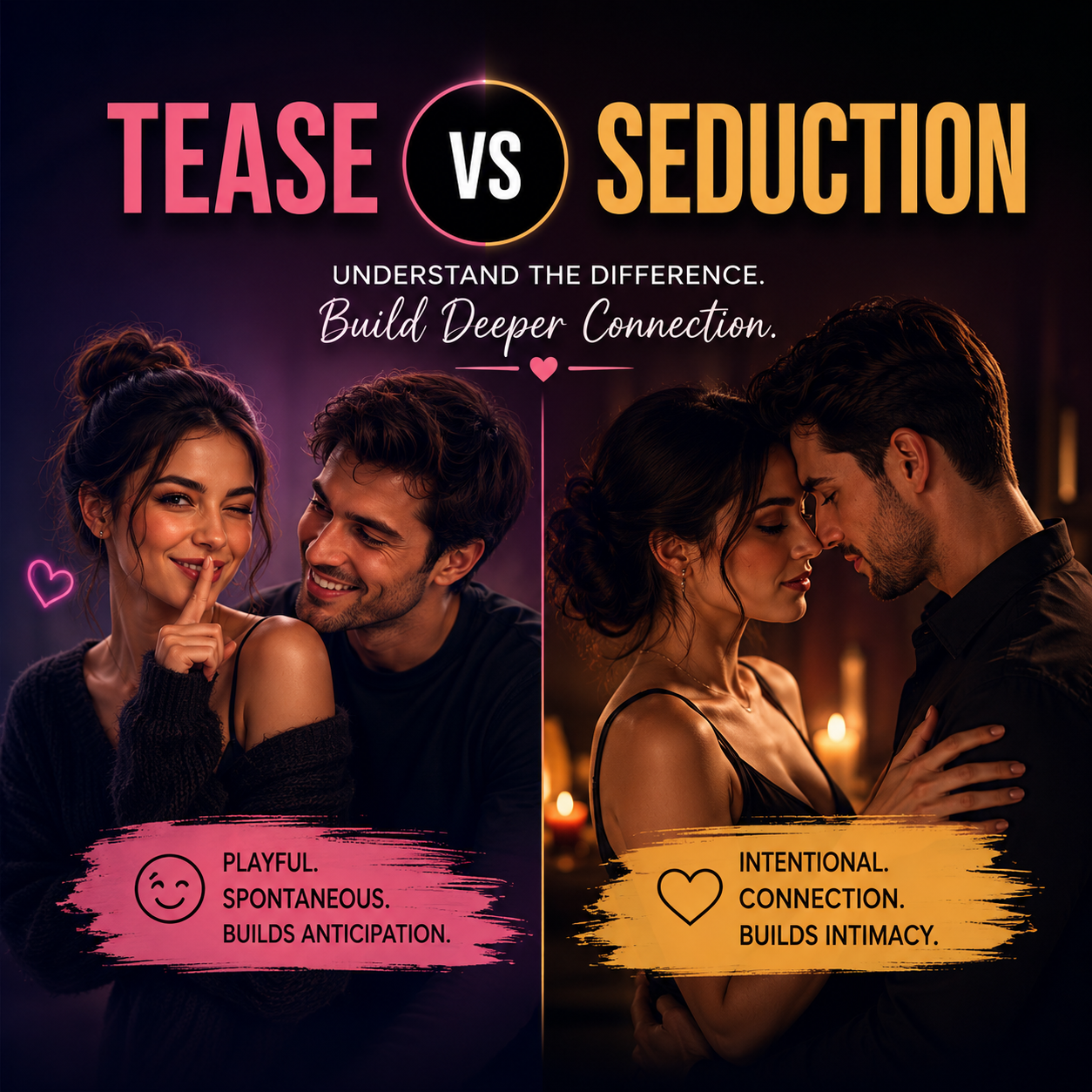 Tease vs Seduction: What's the Difference in a Relationship?